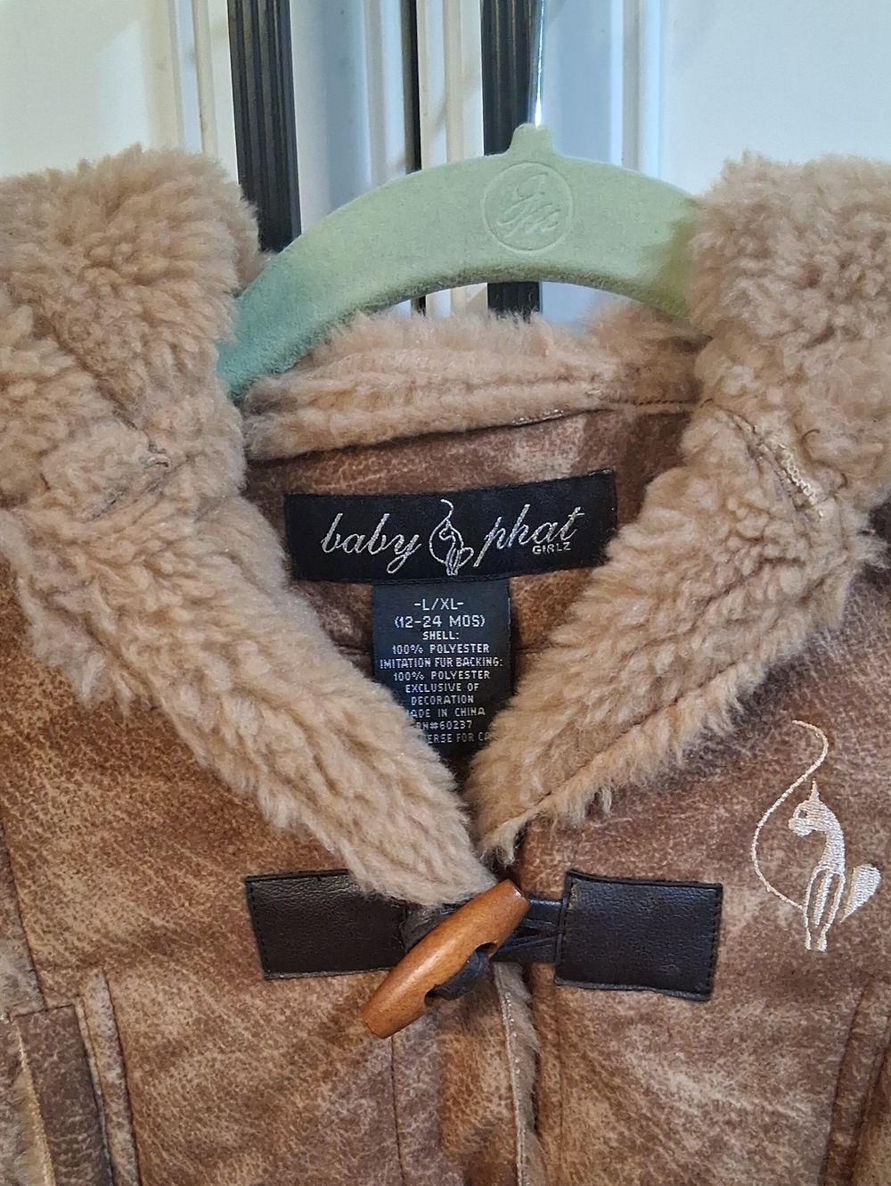 Vintage Girls Baby Phat Coat 12-24 Months - Picture 3 of 7
